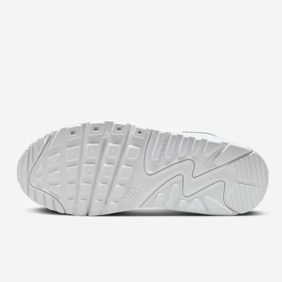 Nike WMNS Air Max 90 White Sneakers
White/Metallic Silver/White HF6358-102 - Picture 4 of 16